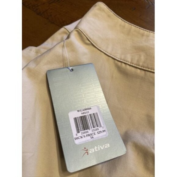 Activate Golf Beige Skort Size 16 NWT Pickleball Skirt - Picture 8 of 8